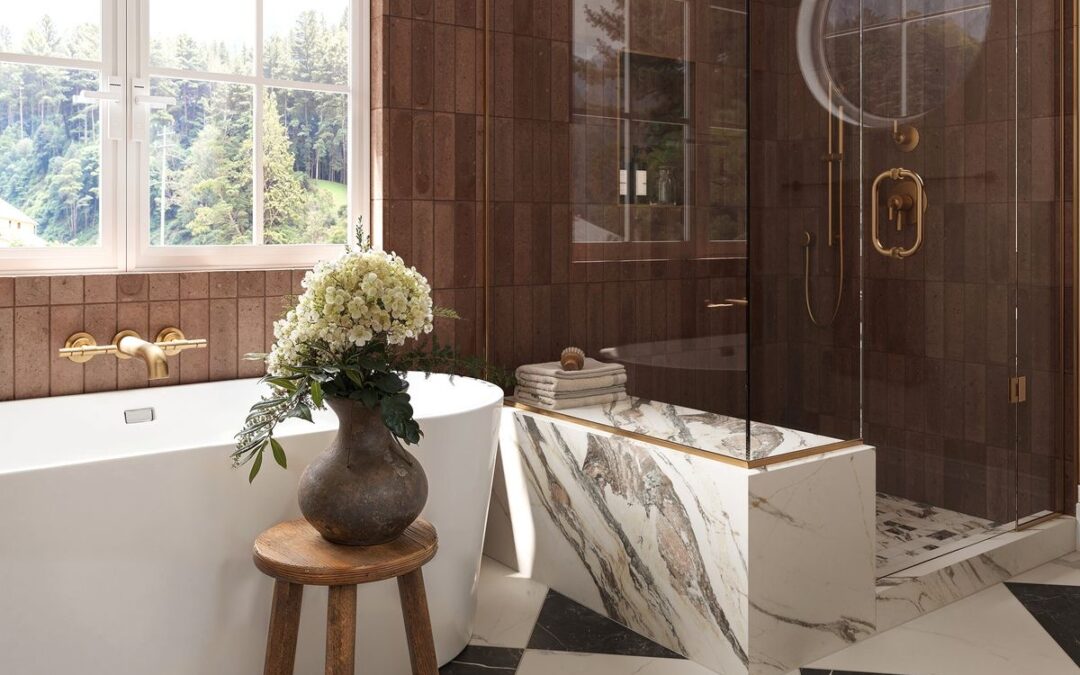 Statement Stone: Bathroom Tile & Marble Design Trends