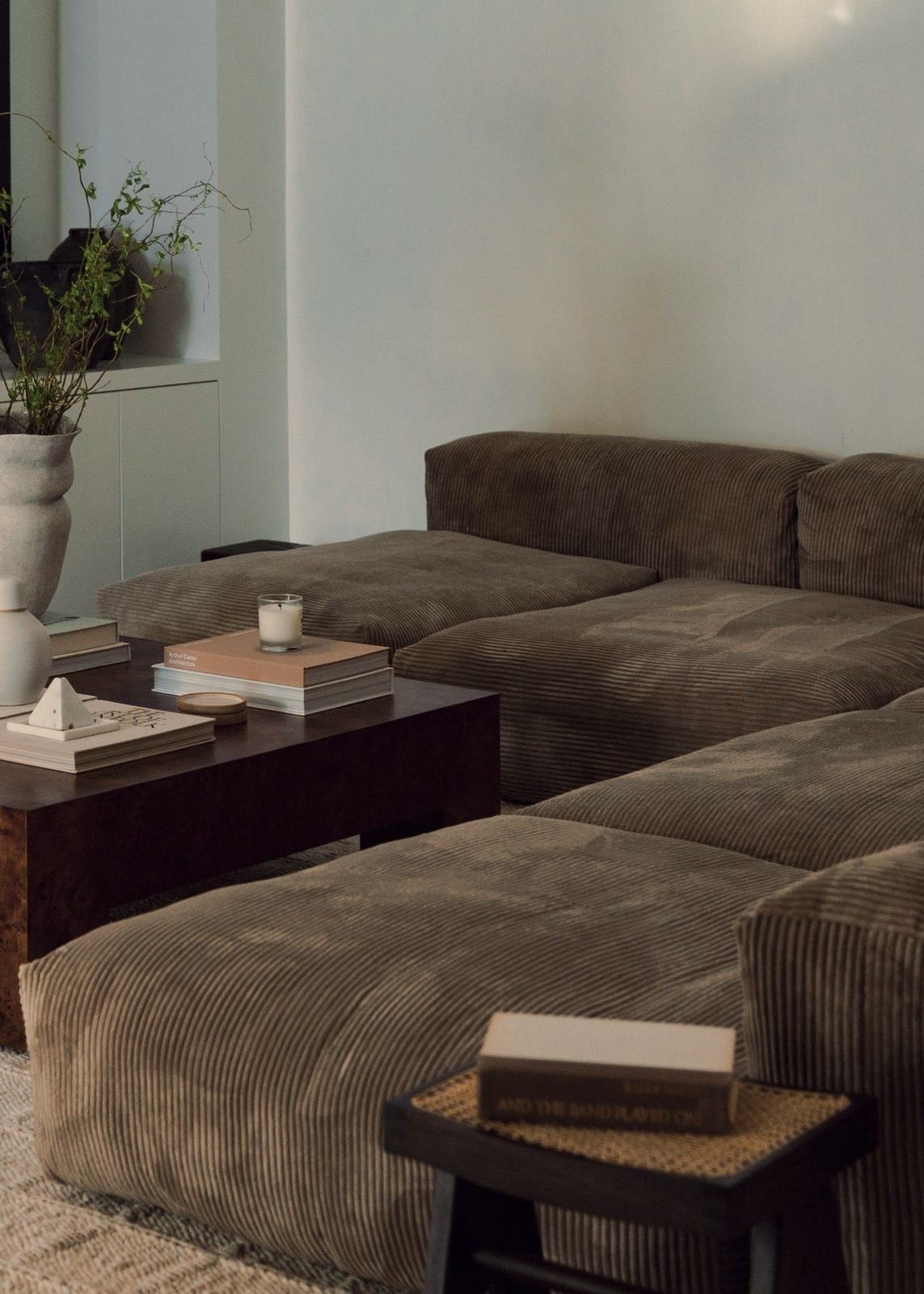 Armless Sofa - Source: Pinterest