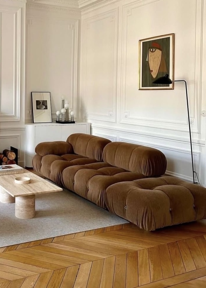 Armless Sofa - Source: Pinterest