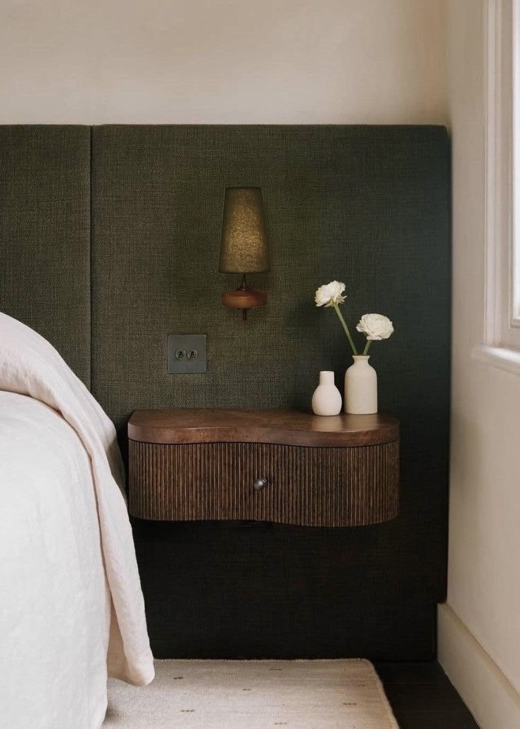 Floating Nightstand - Source: Pinterest